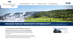 Desktop Screenshot of himosresort.fi