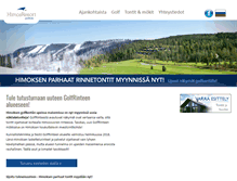 Tablet Screenshot of himosresort.fi